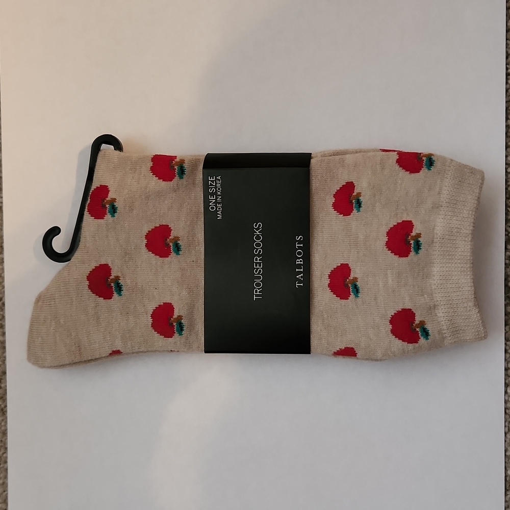 Talbots Apple Trouser Socks